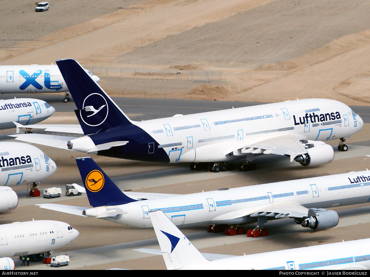 Aircraft Photo of D-AIMF | Airbus A380-841 | Lufthansa | AirHistory.net #461252
