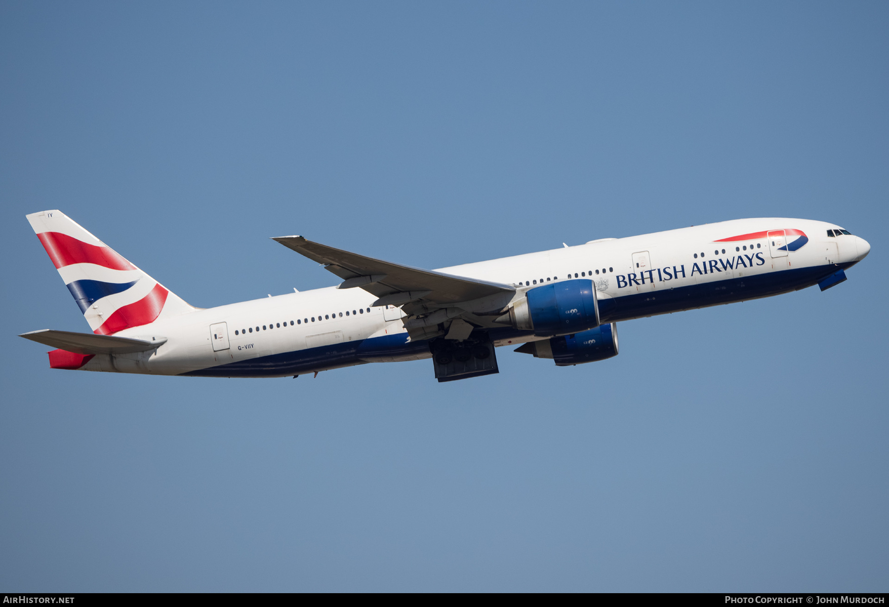 Aircraft Photo of G-VIIY | Boeing 777-236/ER | British Airways | AirHistory.net #461258