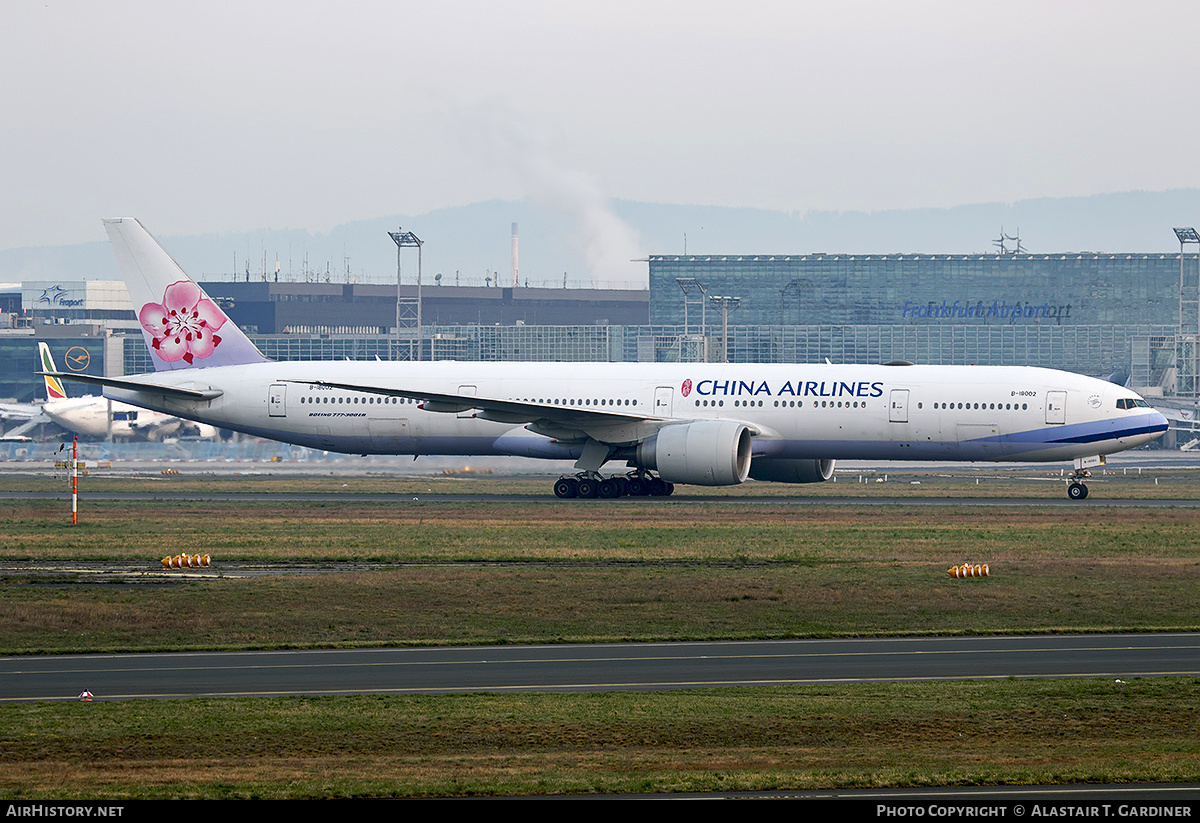 Aircraft Photo of B-18002 | Boeing 777-309/ER | China Airlines | AirHistory.net #461266