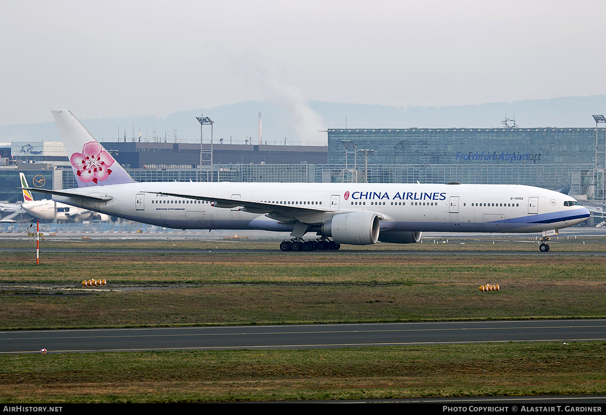 Aircraft Photo of B-18002 | Boeing 777-309/ER | China Airlines | AirHistory.net #461266