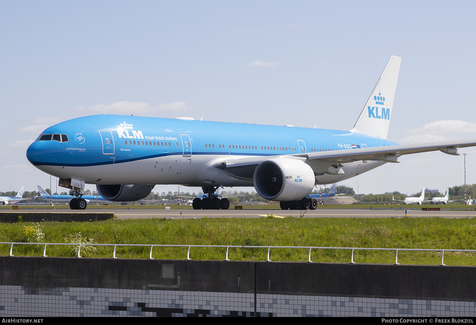 Aircraft Photo of PH-BQO | Boeing 777-206/ER | KLM - Royal Dutch Airlines | AirHistory.net #461278