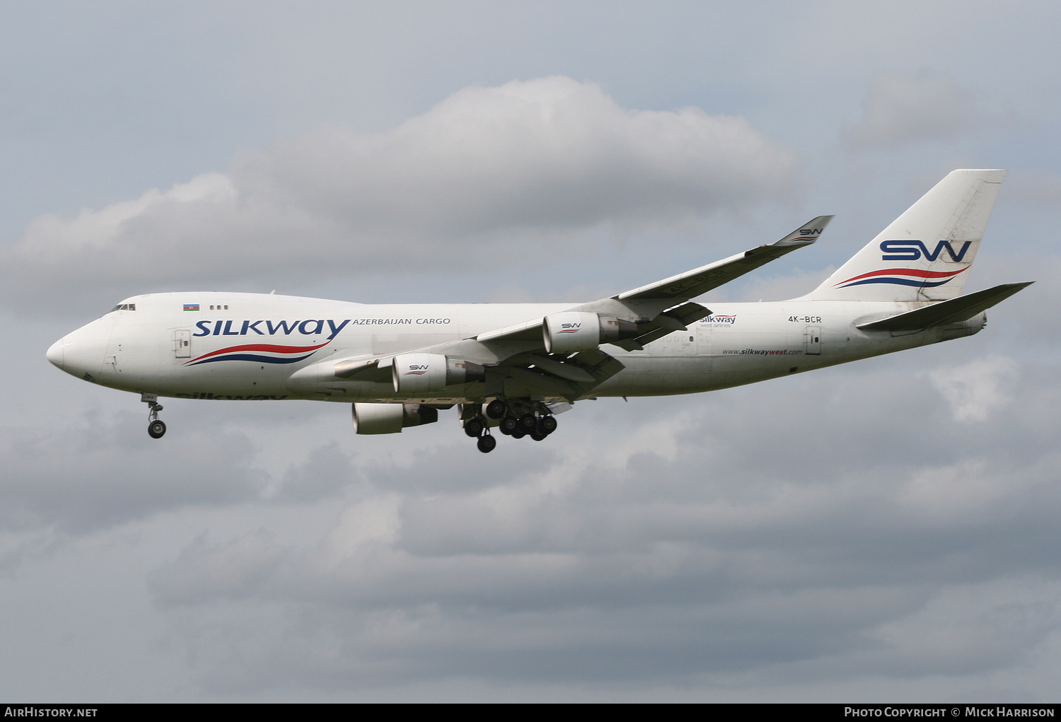 Aircraft Photo of 4K-BCR | Boeing 747-4H6F/SCD | SilkWay Azerbaijan Cargo | AirHistory.net #461281