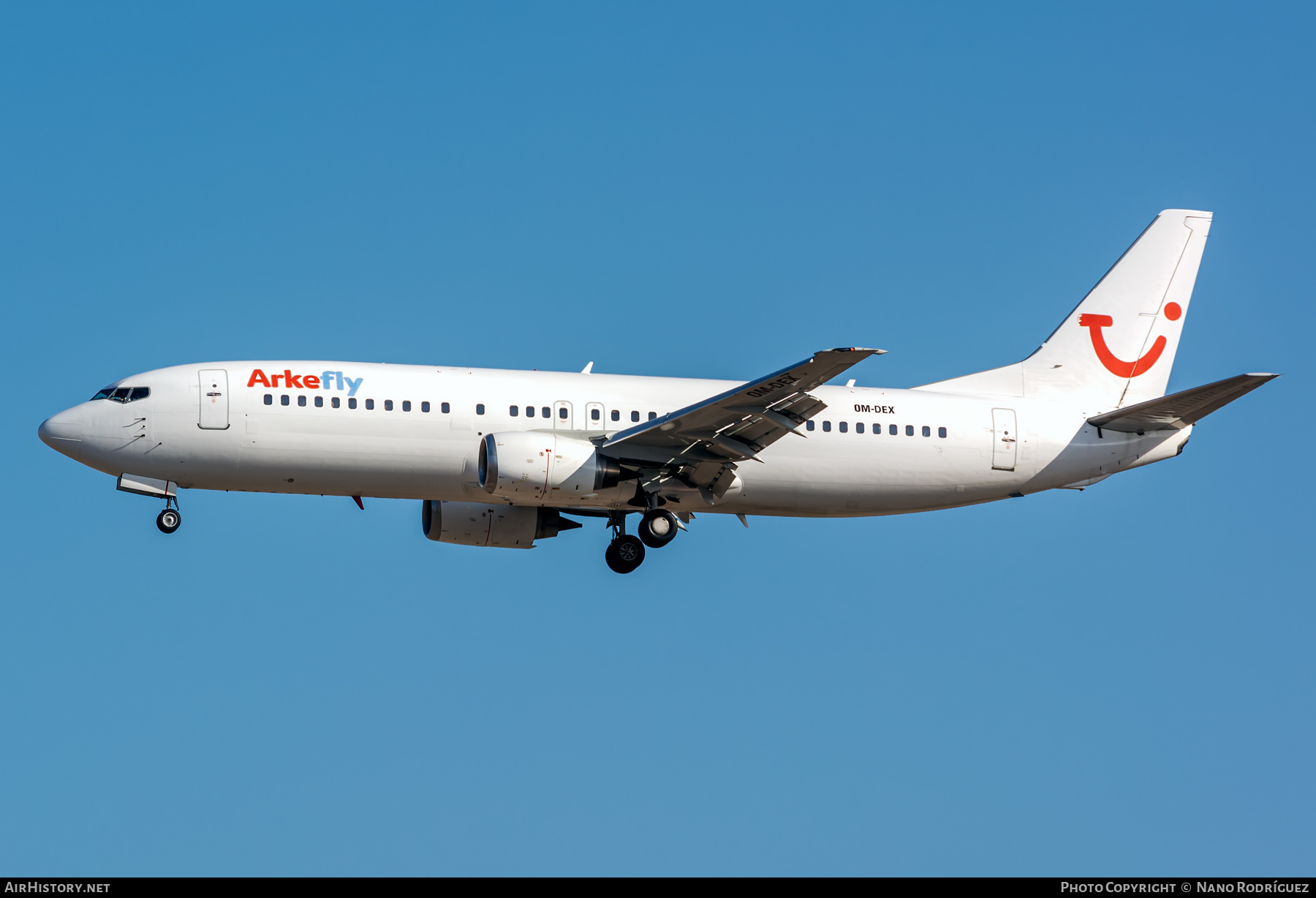 Aircraft Photo of OM-DEX | Boeing 737-46J | ArkeFly | AirHistory.net #461285