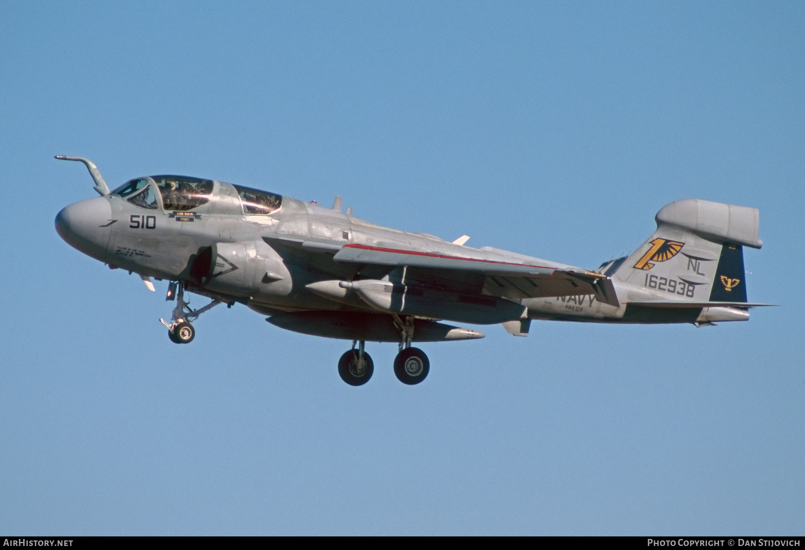Aircraft Photo of 162938 | Grumman EA-6B Prowler (G-128) | USA - Navy | AirHistory.net #461286