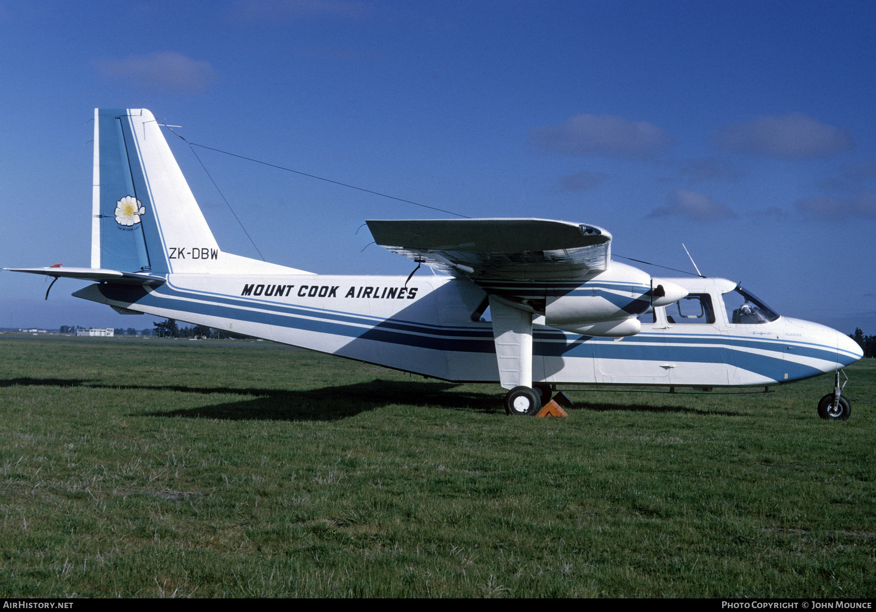 Aircraft Photo of ZK-DBW | Britten-Norman BN-2A-20 Islander | Mount Cook Airlines | AirHistory.net #461304