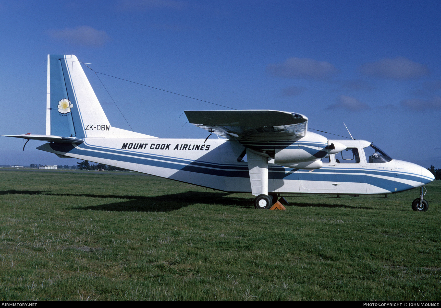 Aircraft Photo of ZK-DBW | Britten-Norman BN-2A-20 Islander | Mount Cook Airlines | AirHistory.net #461304
