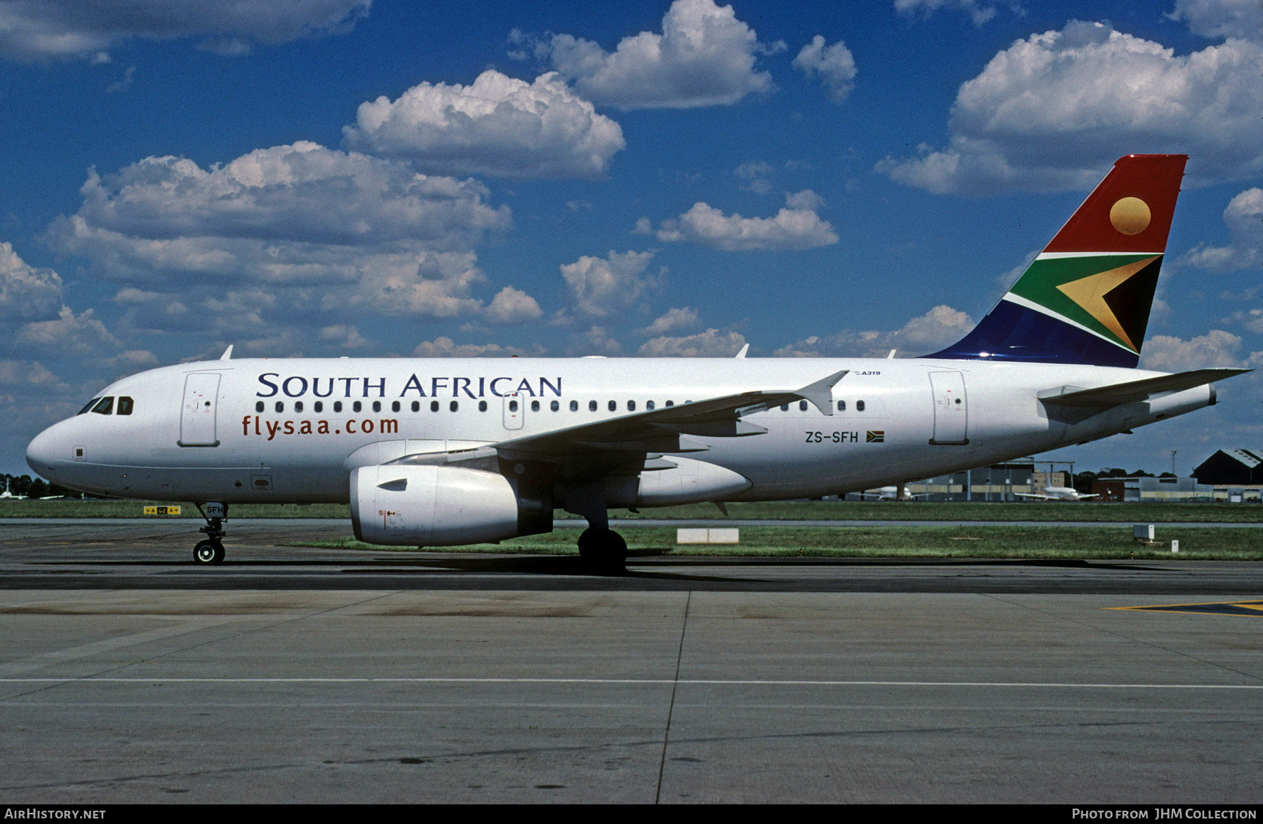 Aircraft Photo of ZS-SFH | Airbus A319-131 | South African Airways | AirHistory.net #461308