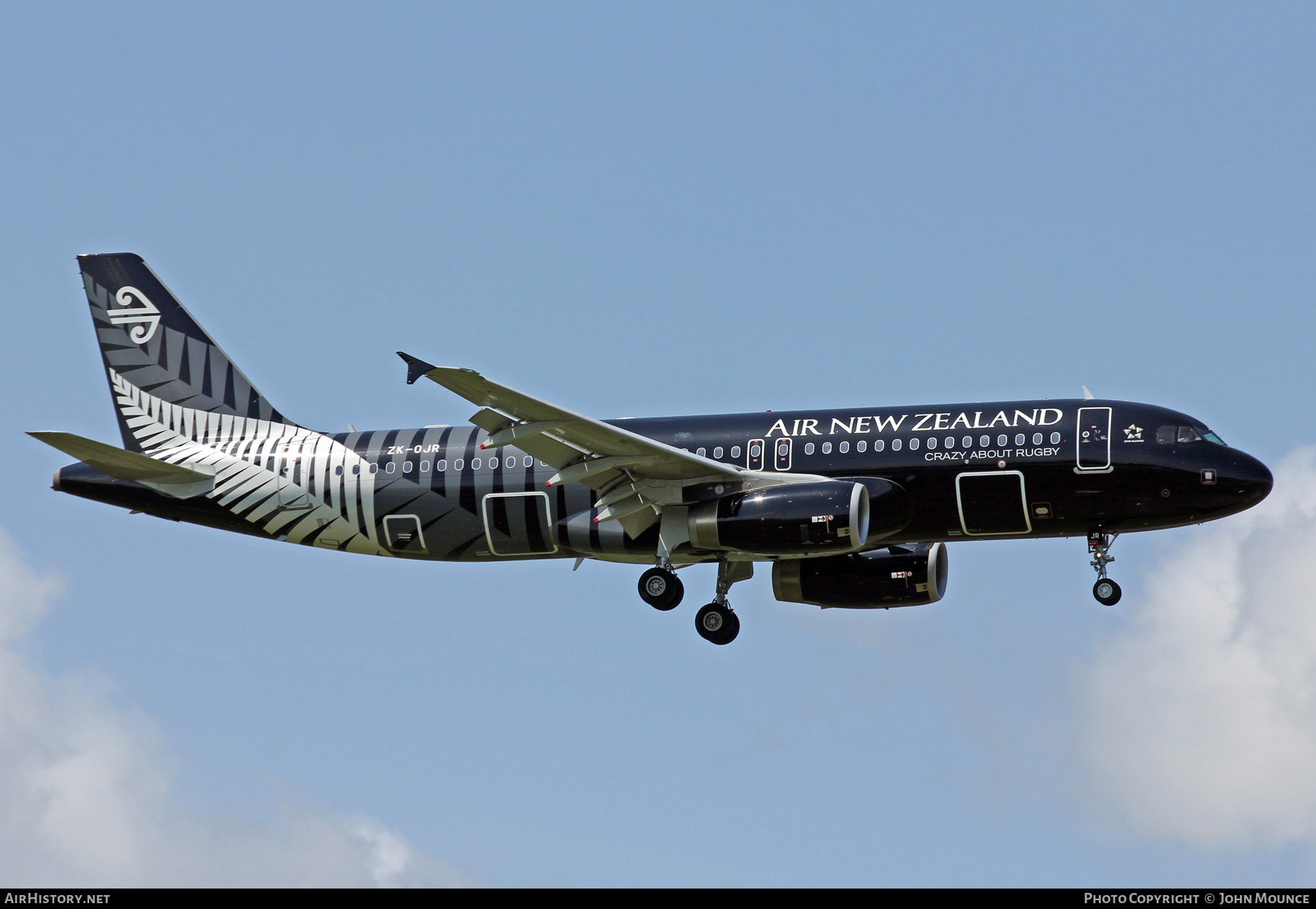 Aircraft Photo of ZK-OJR | Airbus A320-232 | Air New Zealand | AirHistory.net #461315