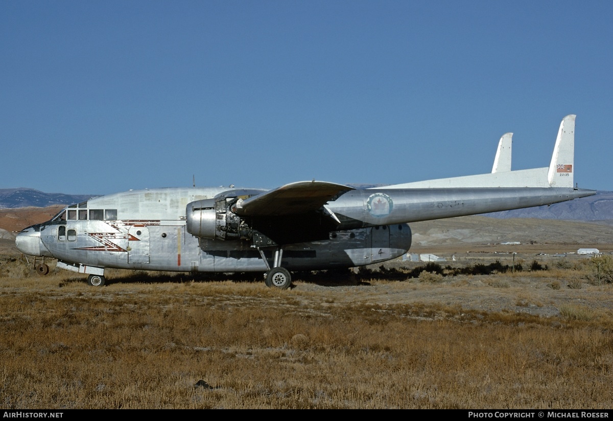 Aircraft Photo of N8094 / 22135 | Fairchild C-119G Flying Boxcar | Canada - Air Force | AirHistory.net #461331