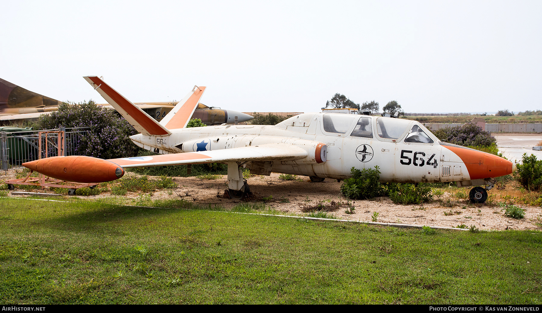 Aircraft Photo of 564 | Fouga CM-170R Tzukit | Israel - Air Force | AirHistory.net #461334