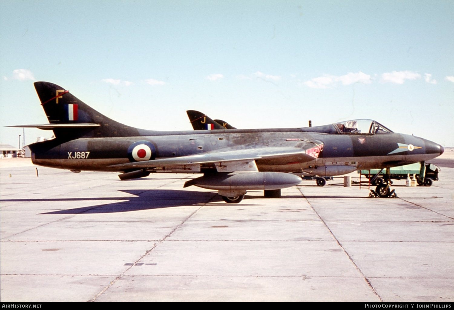 Aircraft Photo of XJ687 | Hawker Hunter FGA9 | UK - Air Force | AirHistory.net #461341