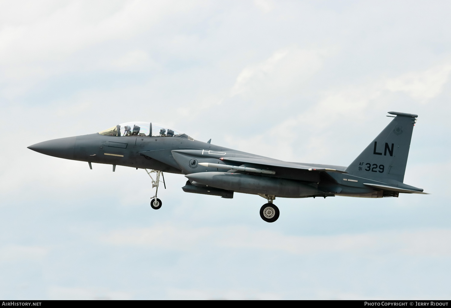 Aircraft Photo of 91-0329 / AF91-329 | McDonnell Douglas F-15E Strike Eagle | USA - Air Force | AirHistory.net #461348