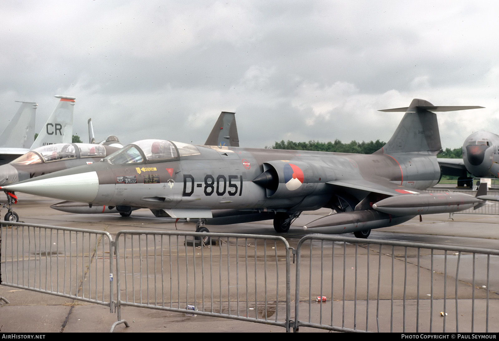 Aircraft Photo of D-8051 | Lockheed F-104G Starfighter | Netherlands - Air Force | AirHistory.net #461349