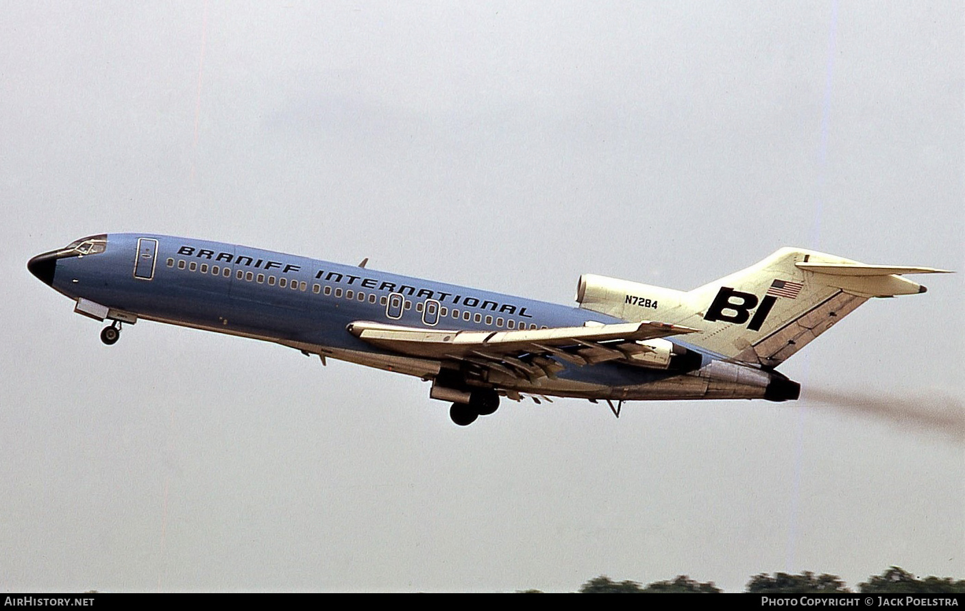 Aircraft Photo of N7284 | Boeing 727-62C | Braniff International Airways | AirHistory.net #461357