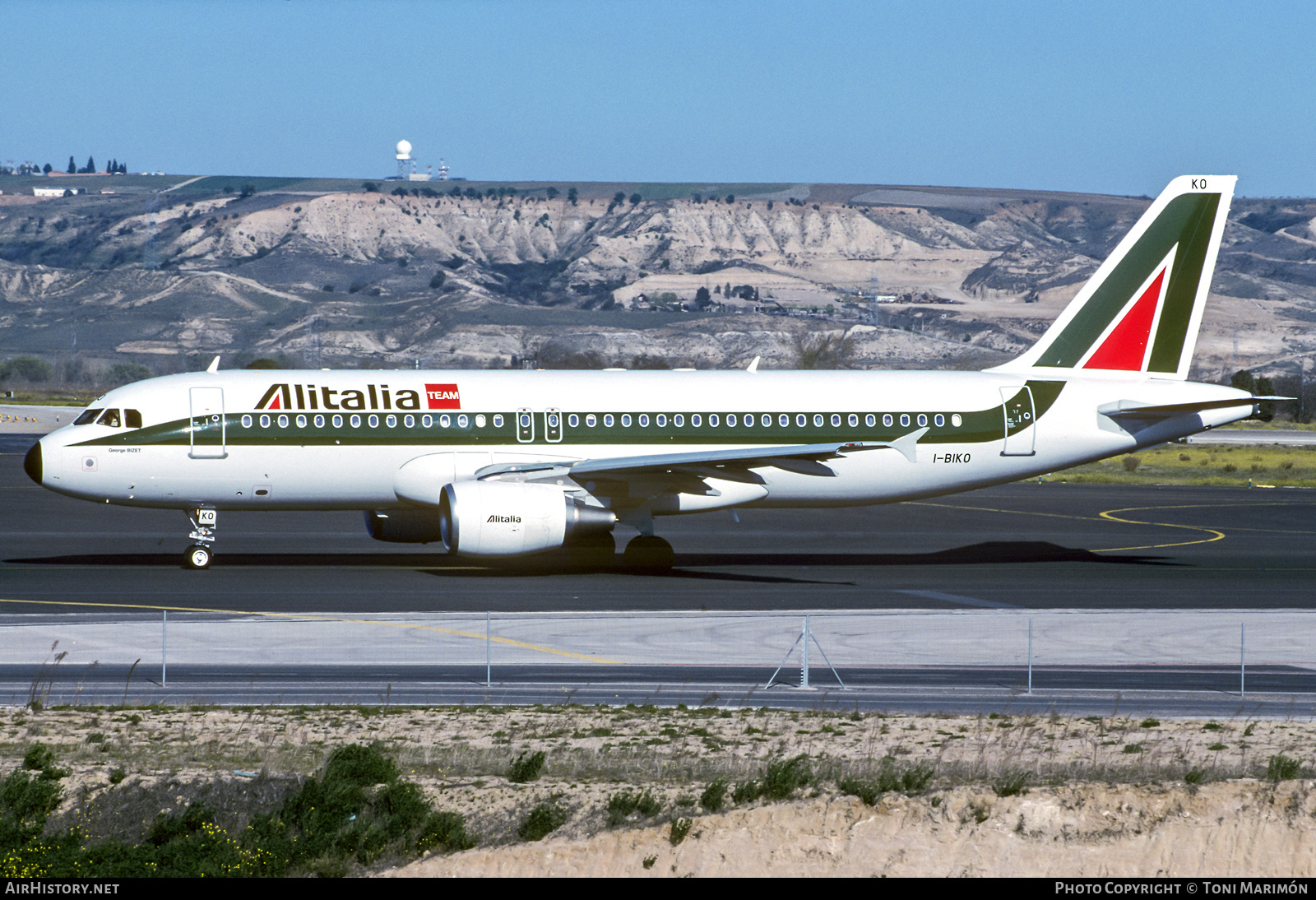 Aircraft Photo of I-BIKO | Airbus A320-214 | Alitalia | AirHistory.net #461359