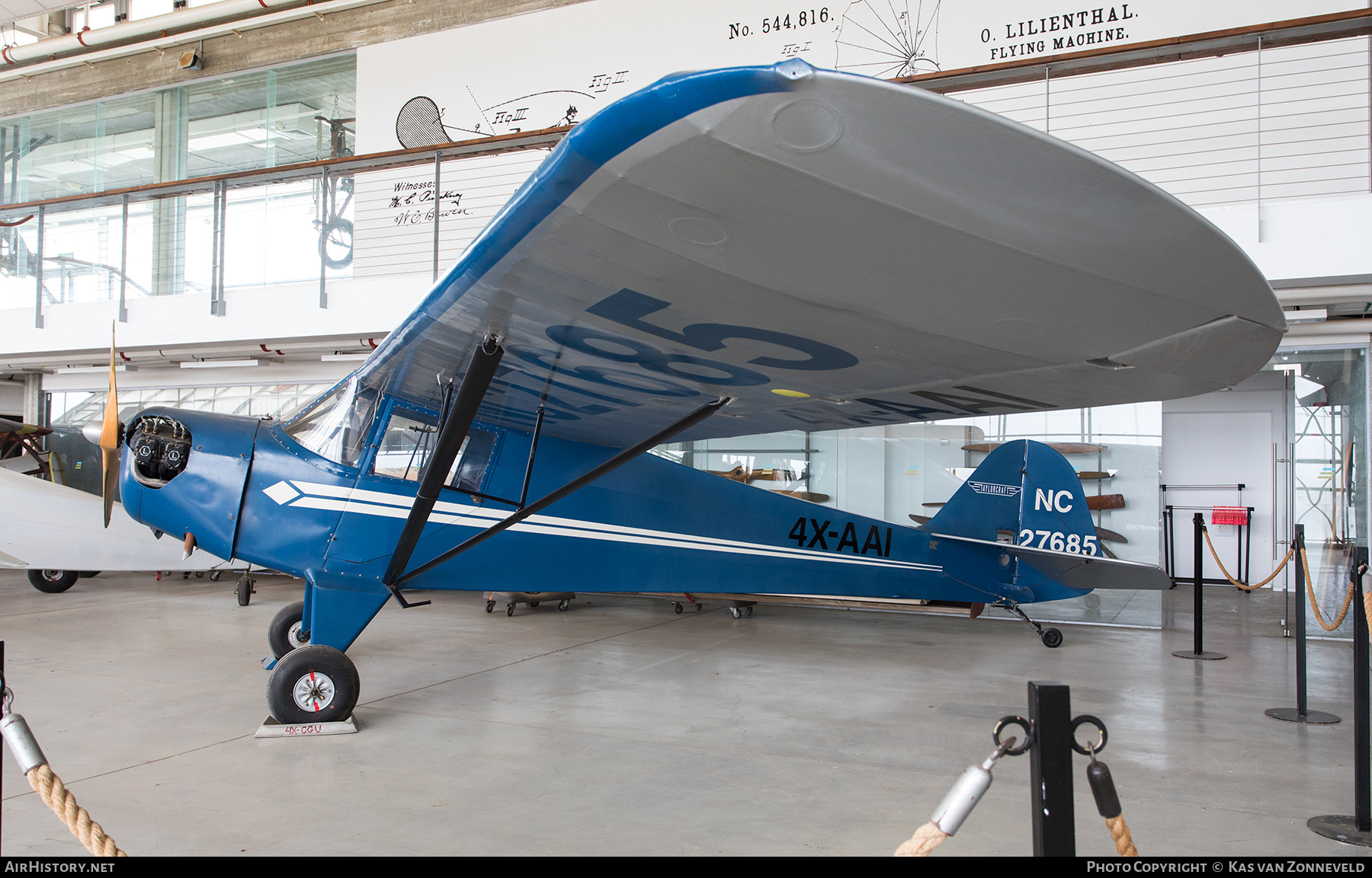 Aircraft Photo of 4X-AAI / NC27685 | Taylorcraft BL-65 | AirHistory.net #461372