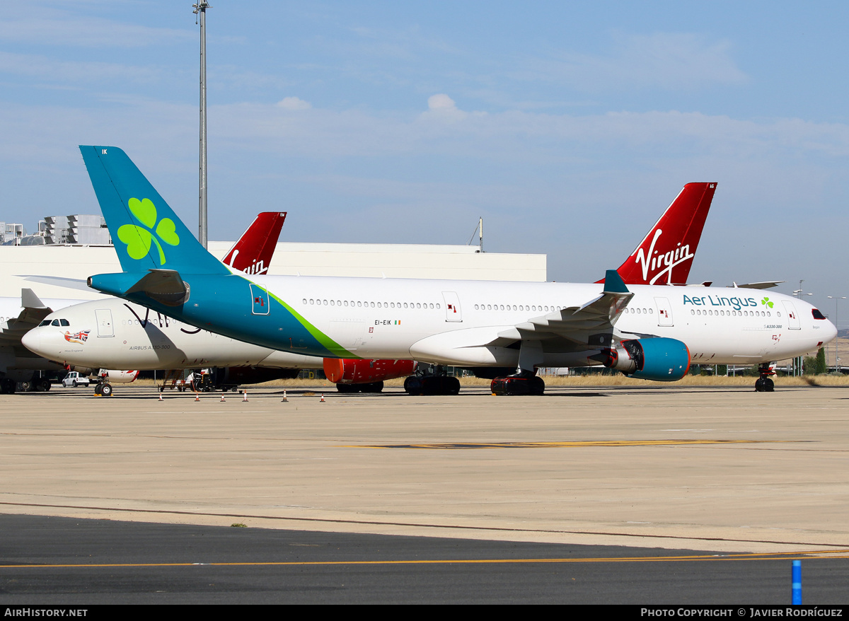 Aircraft Photo of EI-EIK | Airbus A330-302 | Aer Lingus | AirHistory.net #461379