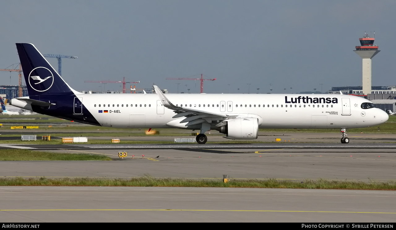 Aircraft Photo of D-AIEL | Airbus A321-271NX | Lufthansa | AirHistory.net #461397