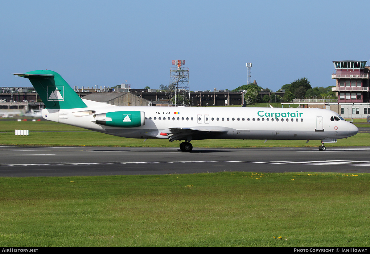 Aircraft Photo of YR-FZA | Fokker 100 (F28-0100) | Carpatair | AirHistory.net #461406