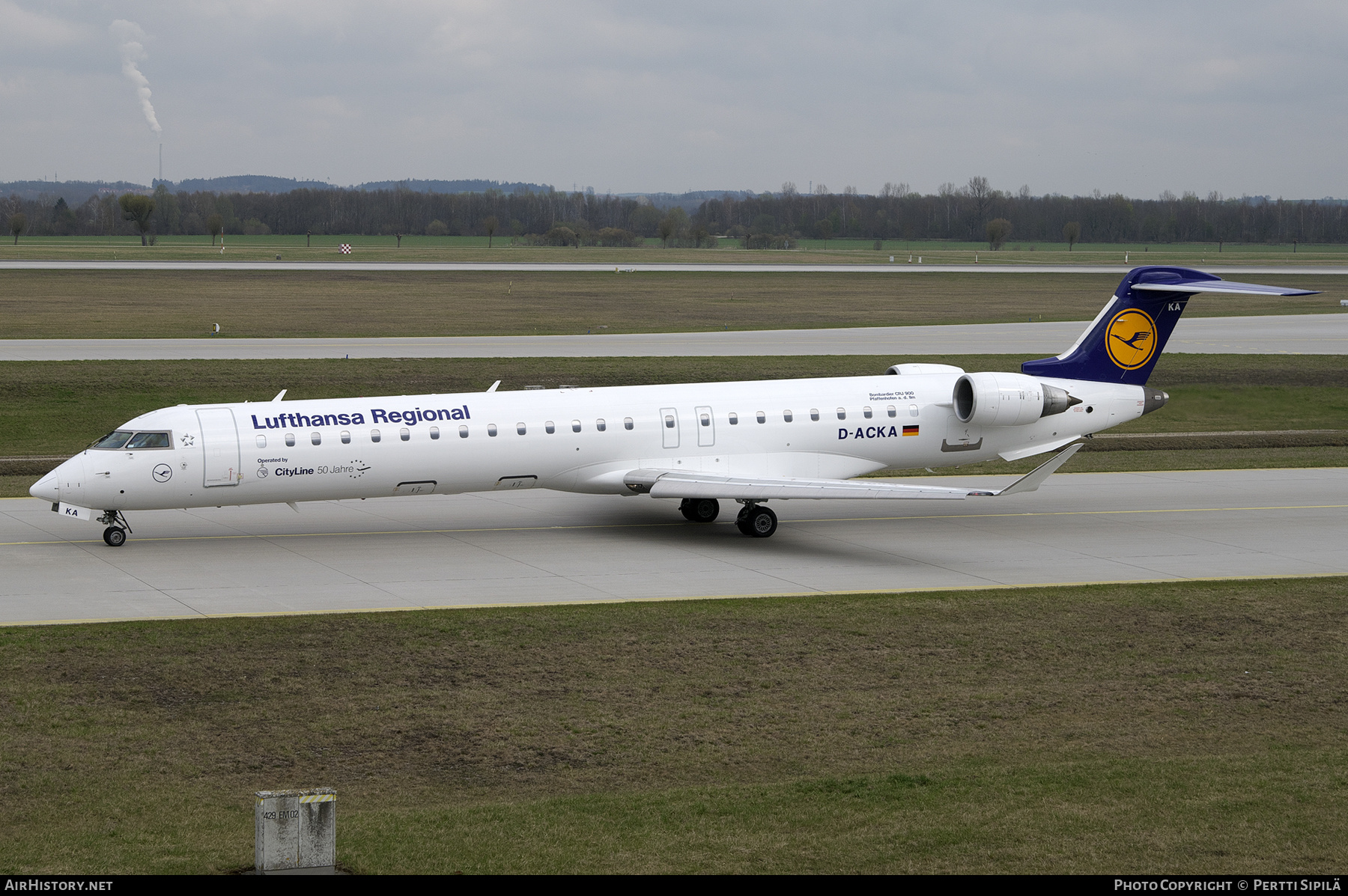 Aircraft Photo of D-ACKA | Bombardier CRJ-900LR (CL-600-2D24) | Lufthansa Regional | AirHistory.net #461408