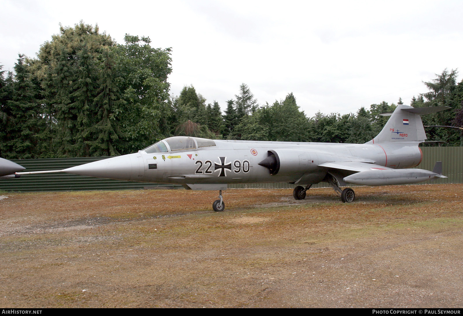 Aircraft Photo of 2290 | Lockheed F-104G Starfighter | Germany - Air Force | AirHistory.net #461414