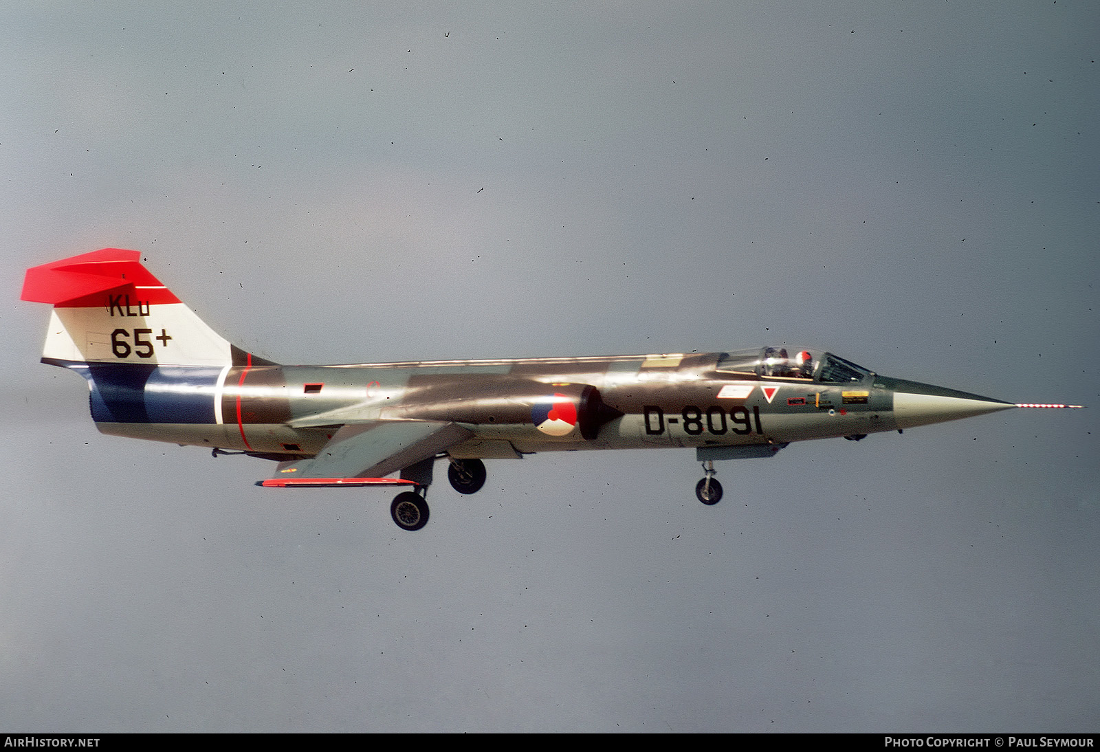 Aircraft Photo of D-8091 | Lockheed F-104G Starfighter | Netherlands - Air Force | AirHistory.net #461416