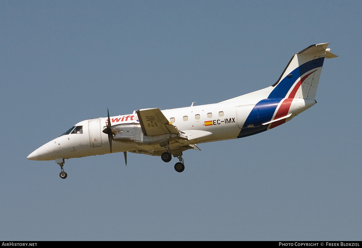 Aircraft Photo of EC-IMX | Embraer EMB-120(ERF) Brasilia | Swiftair | AirHistory.net #461432