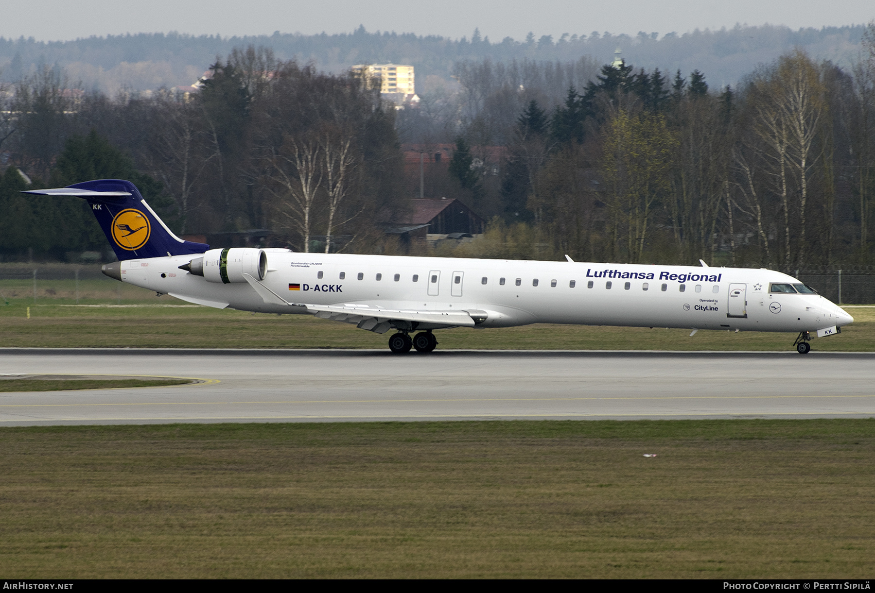 Aircraft Photo of D-ACKK | Bombardier CRJ-900LR (CL-600-2D24) | Lufthansa Regional | AirHistory.net #461436