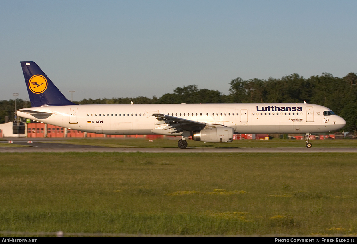 Aircraft Photo of D-AIRN | Airbus A321-131 | Lufthansa | AirHistory.net #461444