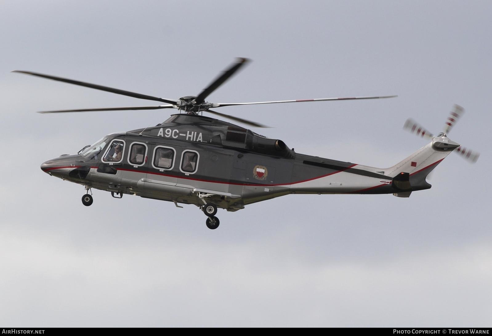 Aircraft Photo of A9C-HIA | AgustaWestland AW-139 | AirHistory.net #461462