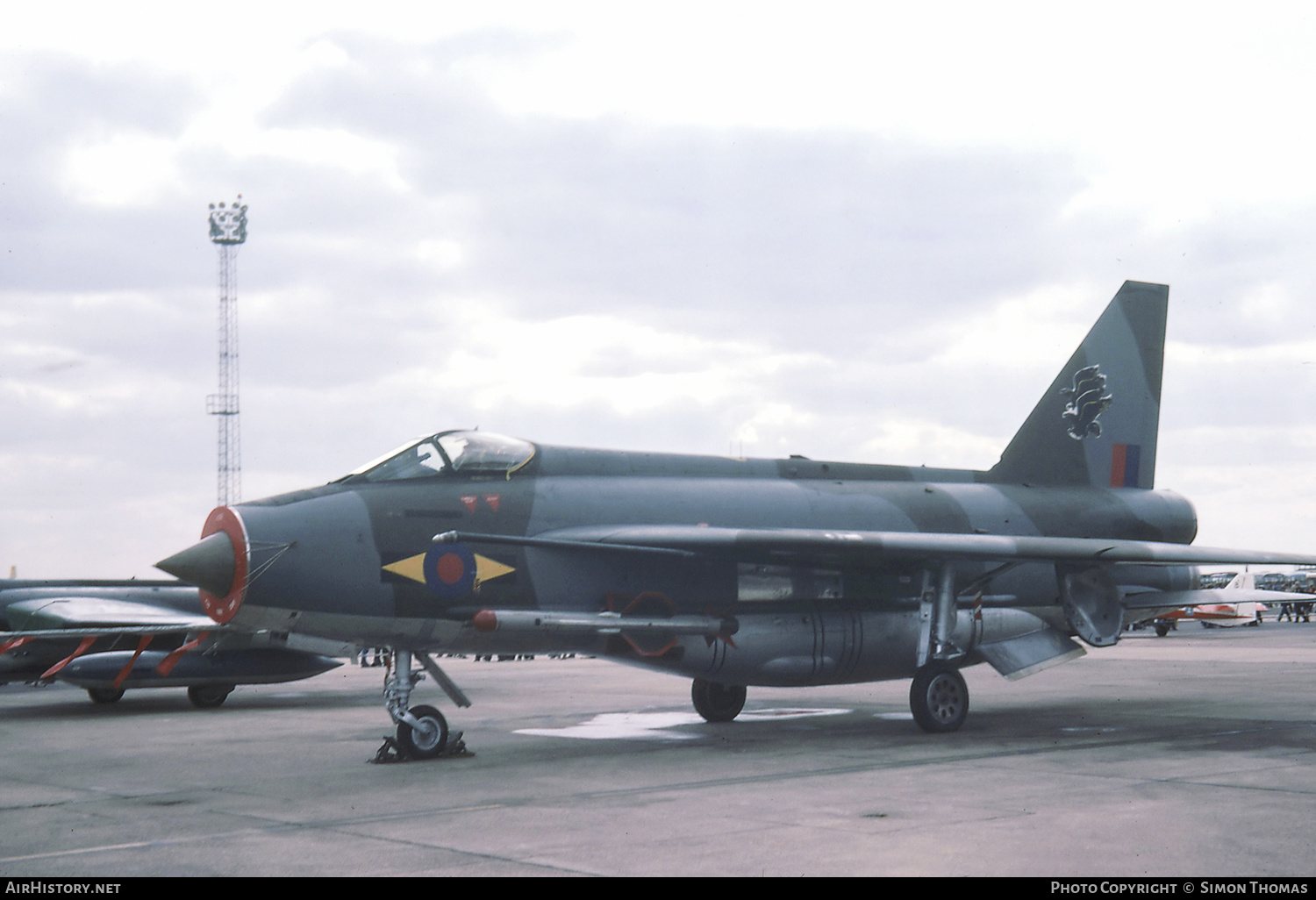 Aircraft Photo of XR752 | English Electric Lightning F6 | UK - Air Force | AirHistory.net #461463