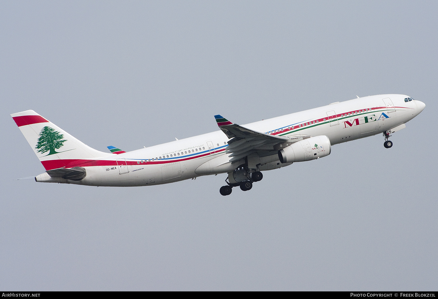 Aircraft Photo of OD-MEA | Airbus A330-243 | MEA - Middle East Airlines | AirHistory.net #461468