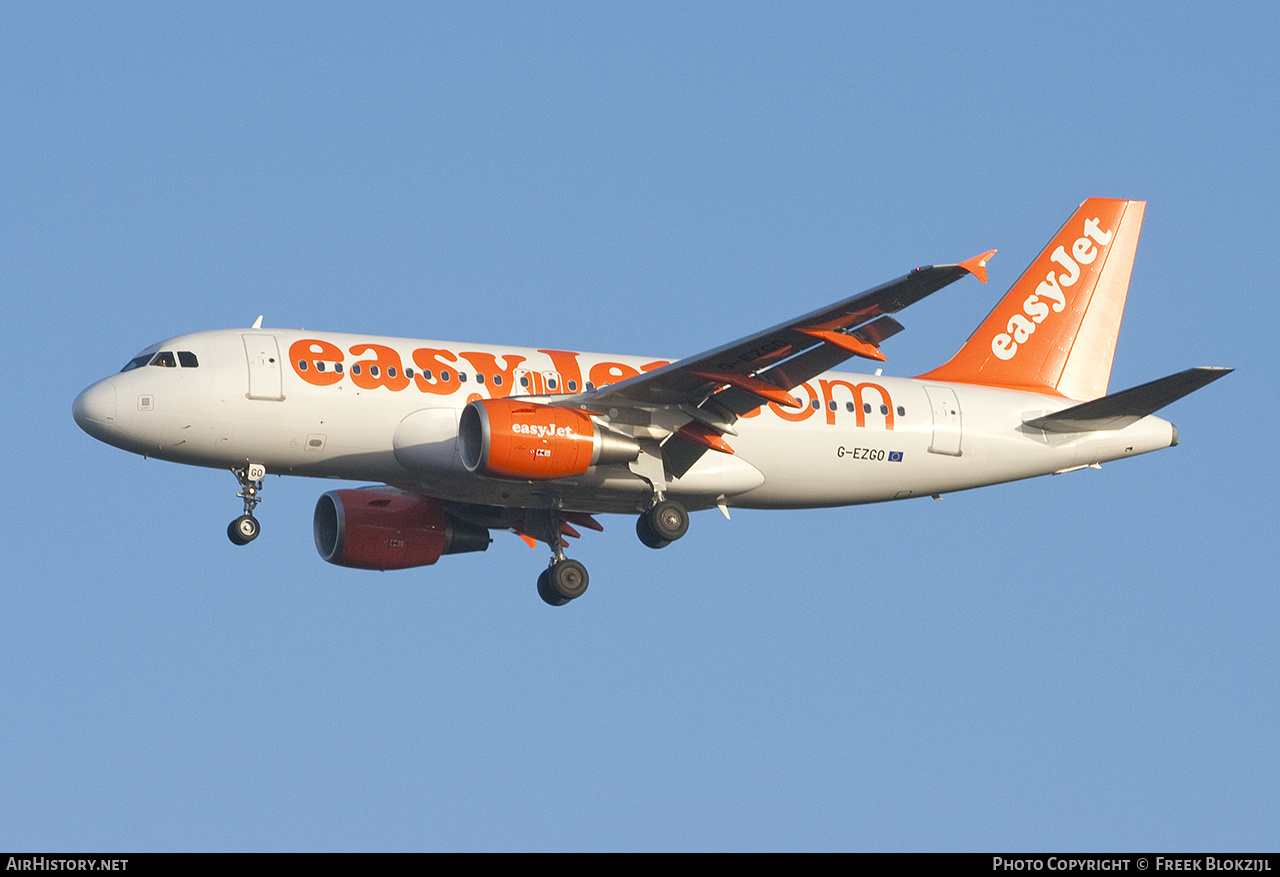 Aircraft Photo of G-EZGO | Airbus A319-111 | EasyJet | AirHistory.net #461484
