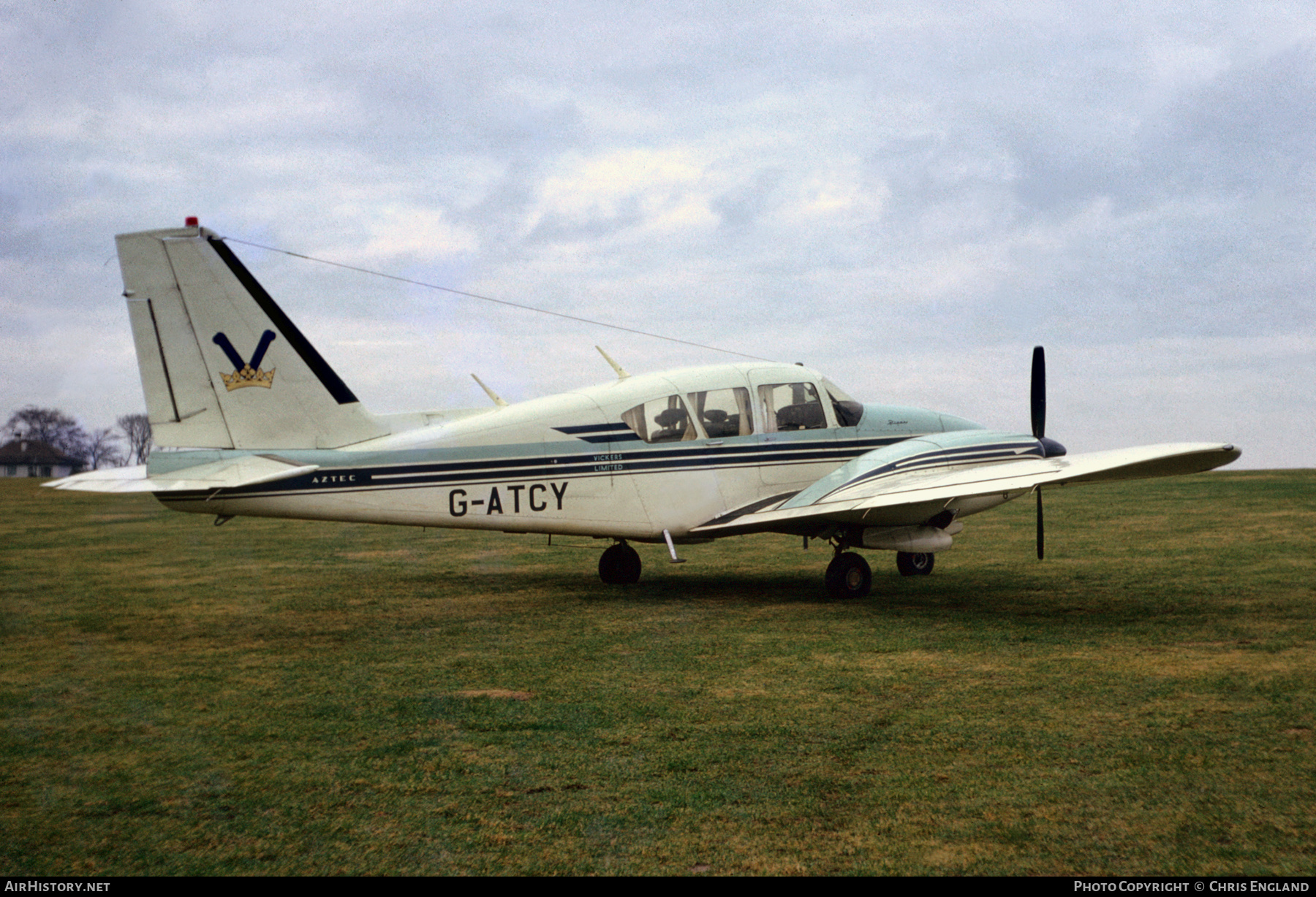 Aircraft Photo of G-ATCY | Piper PA-23-250 Aztec C | Vickers | AirHistory.net #461500