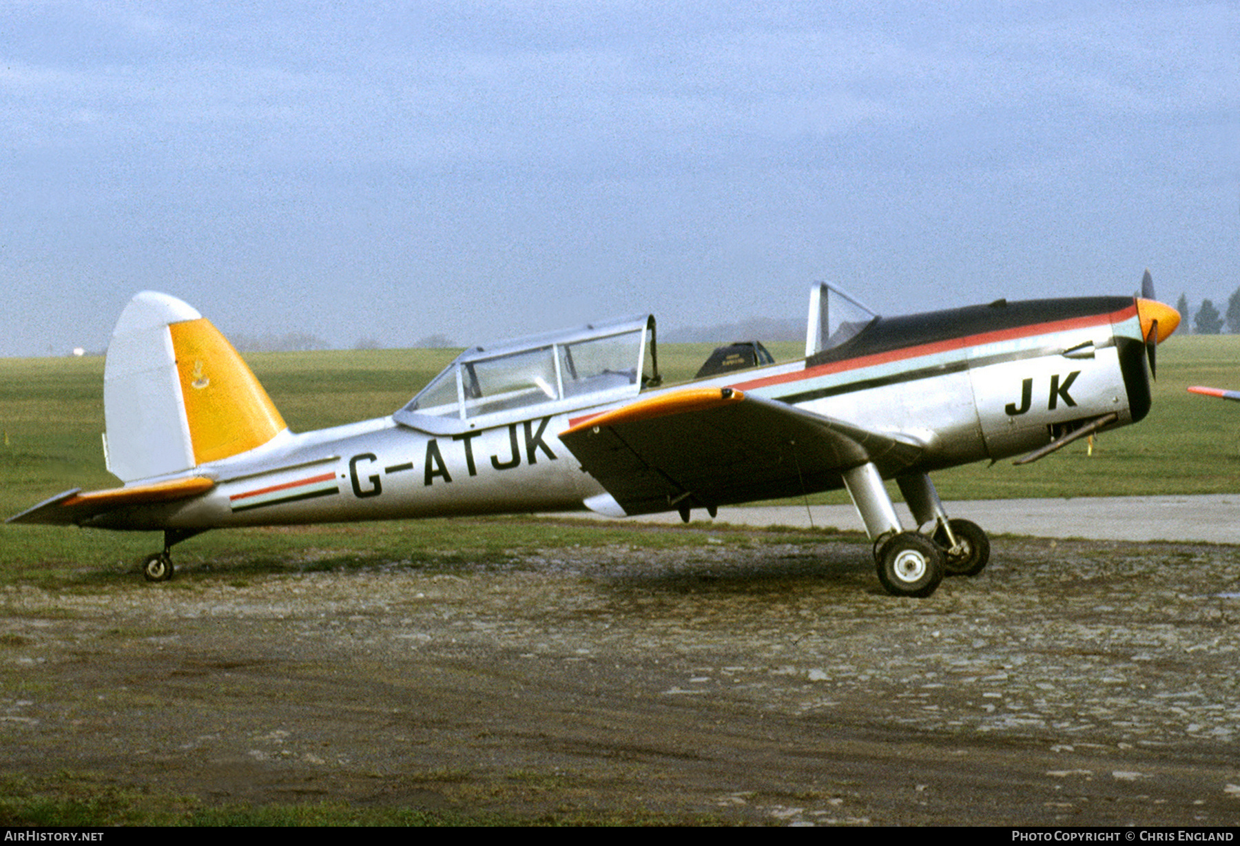 Aircraft Photo of G-ATJK | De Havilland DHC-1 Chipmunk 22 | College of Air Training | AirHistory.net #461501
