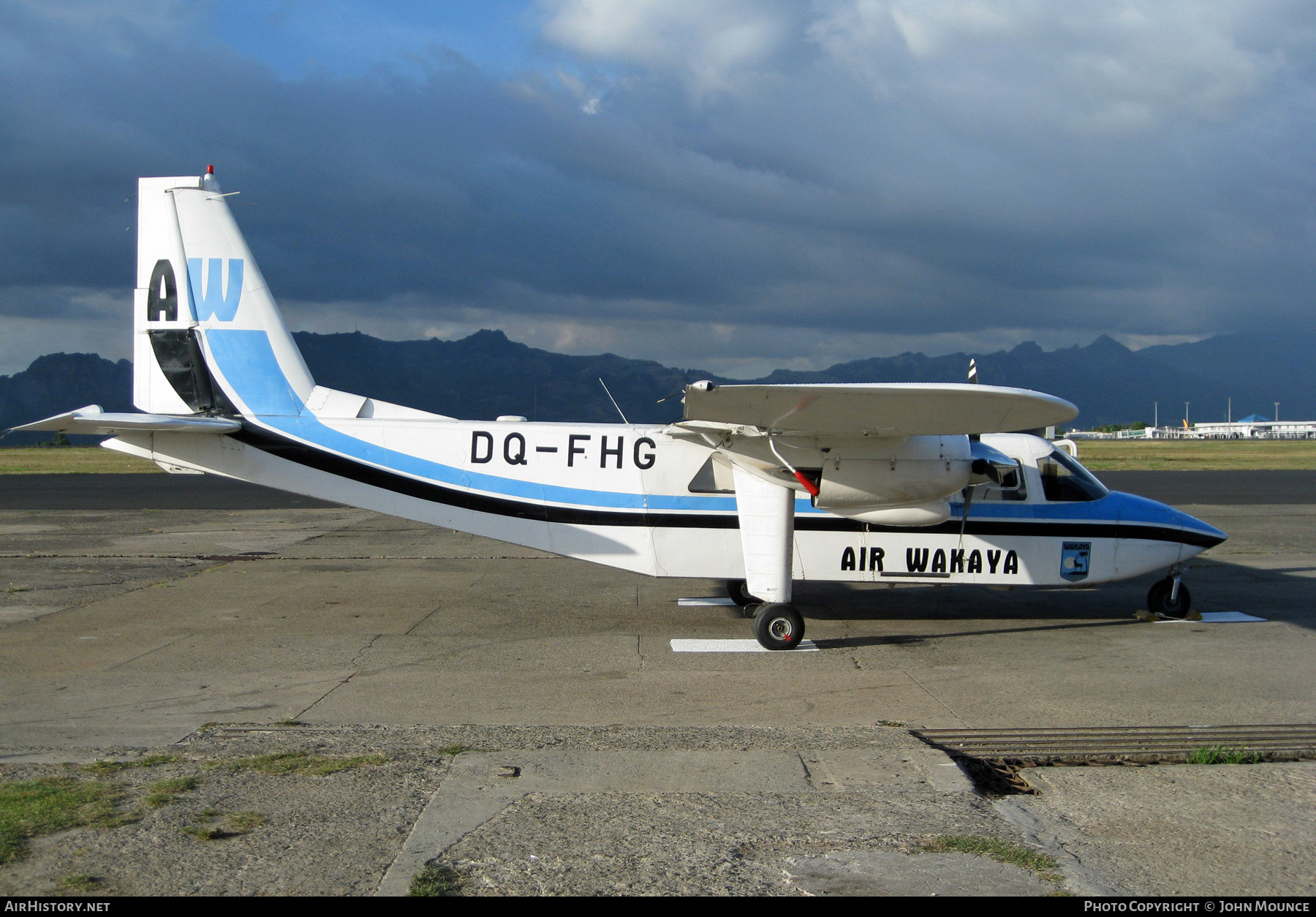 Aircraft Photo of DQ-FHG | Britten-Norman BN-2A-26 Islander | Air Wakaya | AirHistory.net #461511