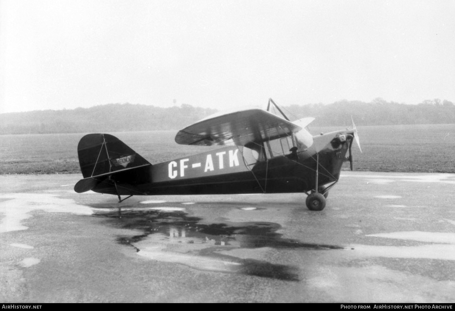 Aircraft Photo of CF-ATK | Aeronca C-3 Collegian | AirHistory.net #461512
