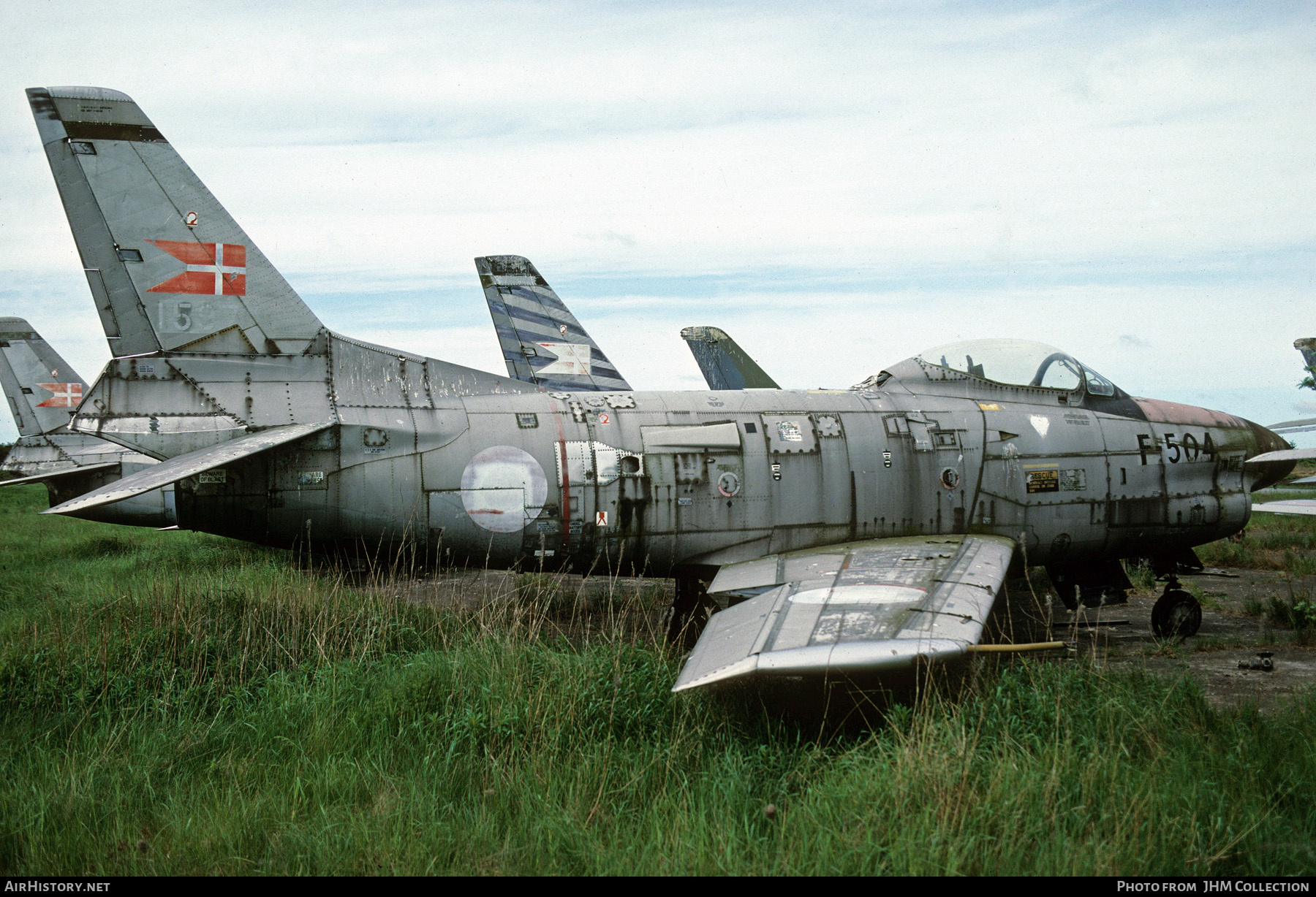 Aircraft Photo of F-504 / 1597 | North American F-86D Sabre | Denmark - Air Force | AirHistory.net #461529