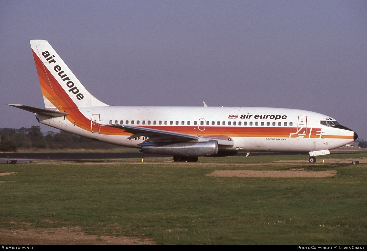 Aircraft Photo of G-BRJP | Boeing 737-2S3/Adv | Air Europe | AirHistory.net #461562