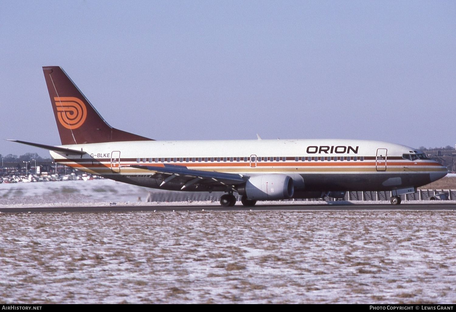 Aircraft Photo of G-BLKE | Boeing 737-3T5 | Orion Airways | AirHistory.net #461564