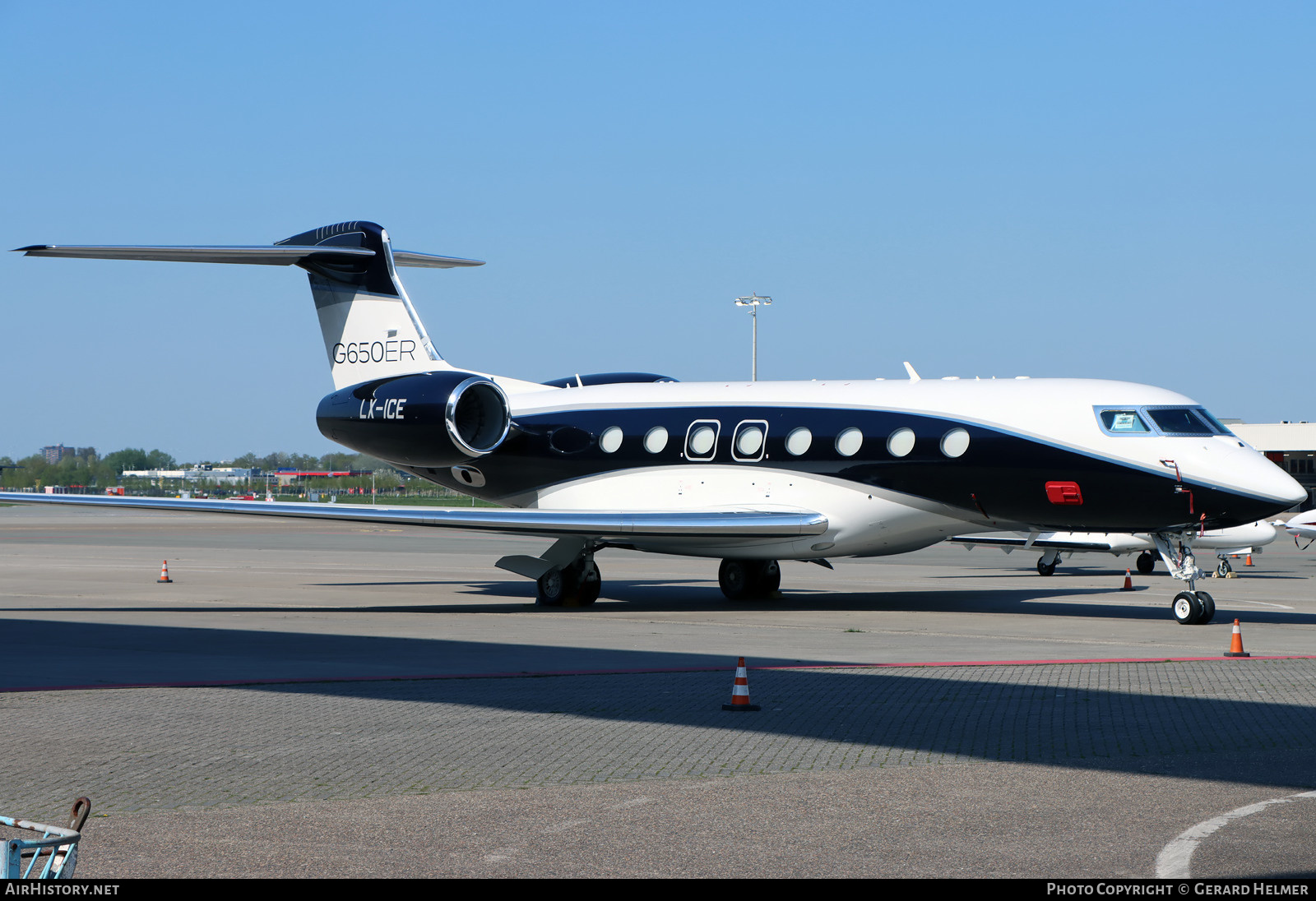 Aircraft Photo of LX-ICE | Gulfstream Aerospace G650ER (G-VI) | AirHistory.net #461583