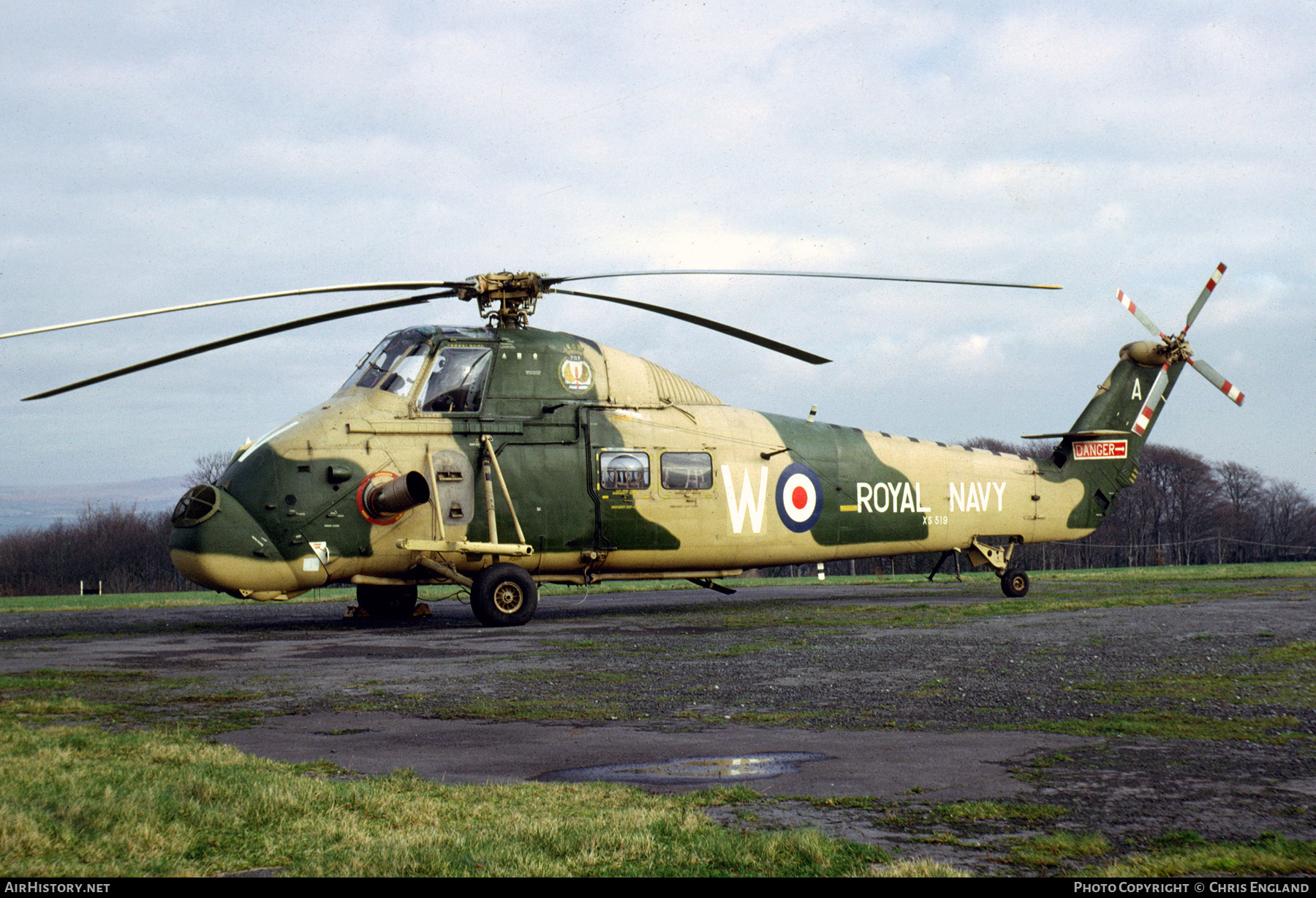 Aircraft Photo of XS519 | Westland WS-58 Wessex HU.5 | UK - Navy | AirHistory.net #461600