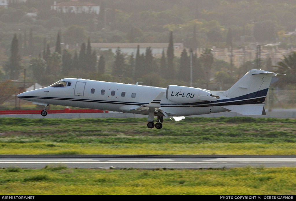 Aircraft Photo of LX-LOU | Learjet 60 | AirHistory.net #461602