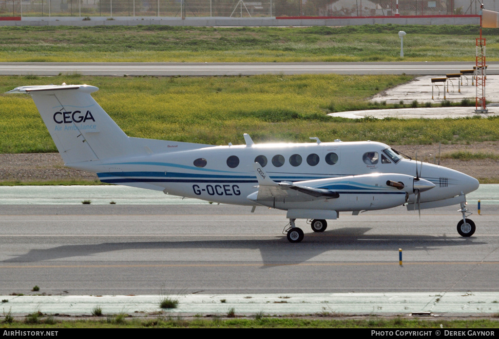 Aircraft Photo of G-OCEG | Beech 200 Super King Air | Cega Air Ambulance | AirHistory.net #461618