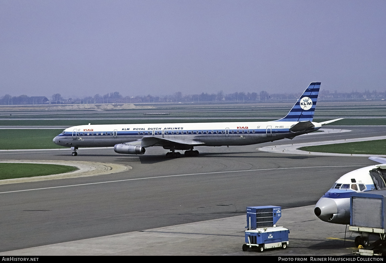 Aircraft Photo of PH-DEG | McDonnell Douglas DC-8-63 | KLM - Royal Dutch Airlines | AirHistory.net #461623