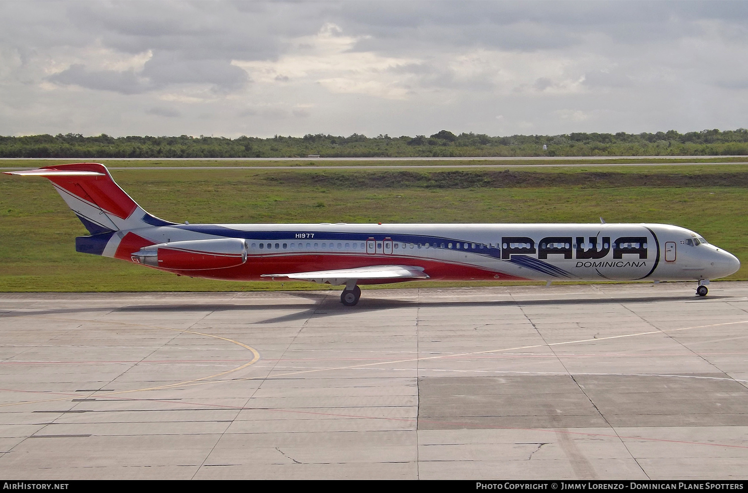 Aircraft Photo of HI977 | McDonnell Douglas MD-83 (DC-9-83) | PAWA Dominicana - Pan Am World Airways | AirHistory.net #461630