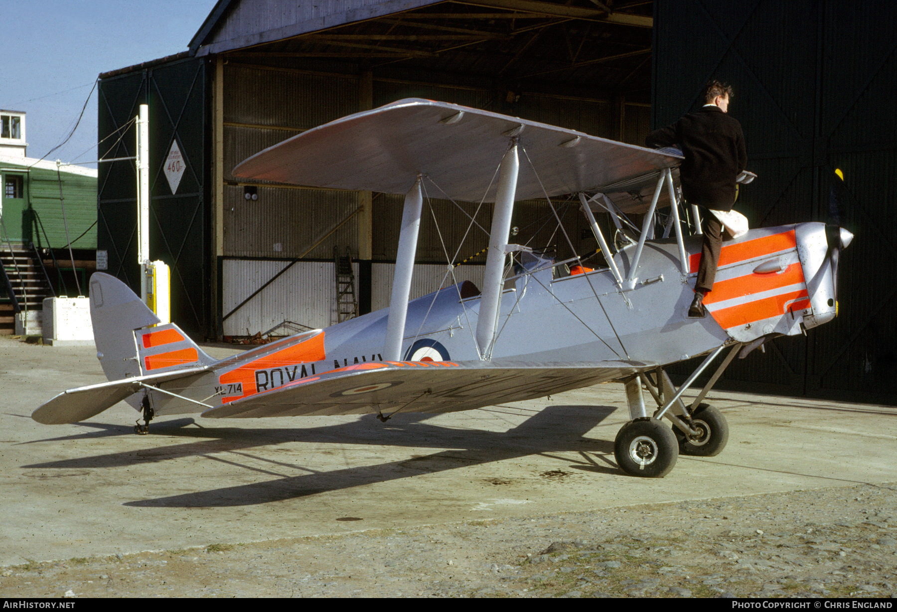 Aircraft Photo of XL714 | De Havilland D.H. 82A Tiger Moth II | UK - Navy | AirHistory.net #461644