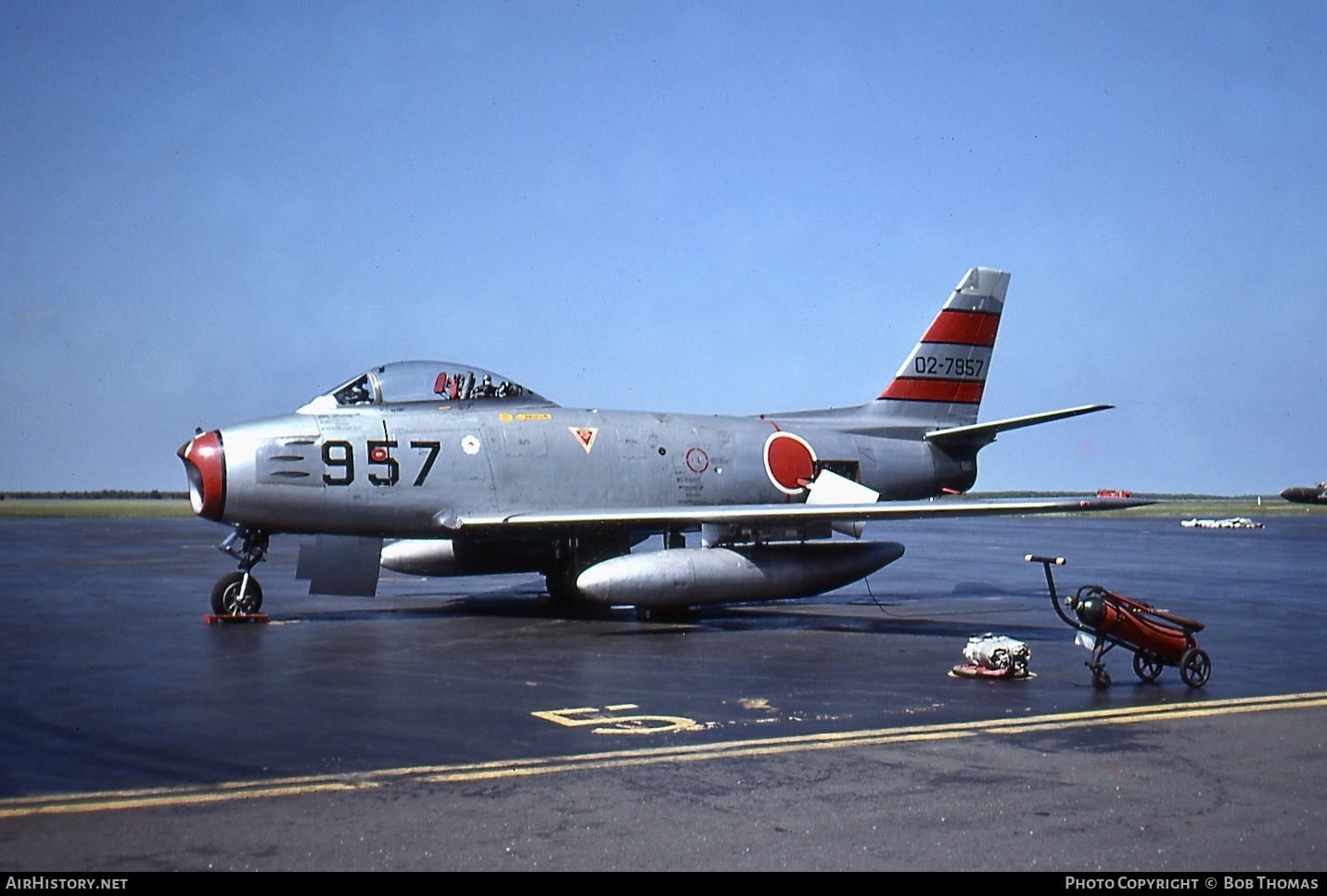 Aircraft Photo of 02-7957 | North American F-86F Sabre | Japan - Air Force | AirHistory.net #461651