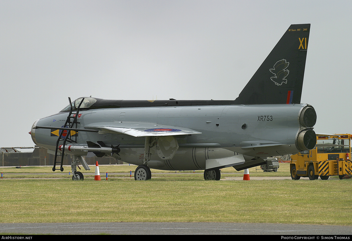 Aircraft Photo of XR753 | English Electric Lightning F6 | UK - Air Force | AirHistory.net #461656