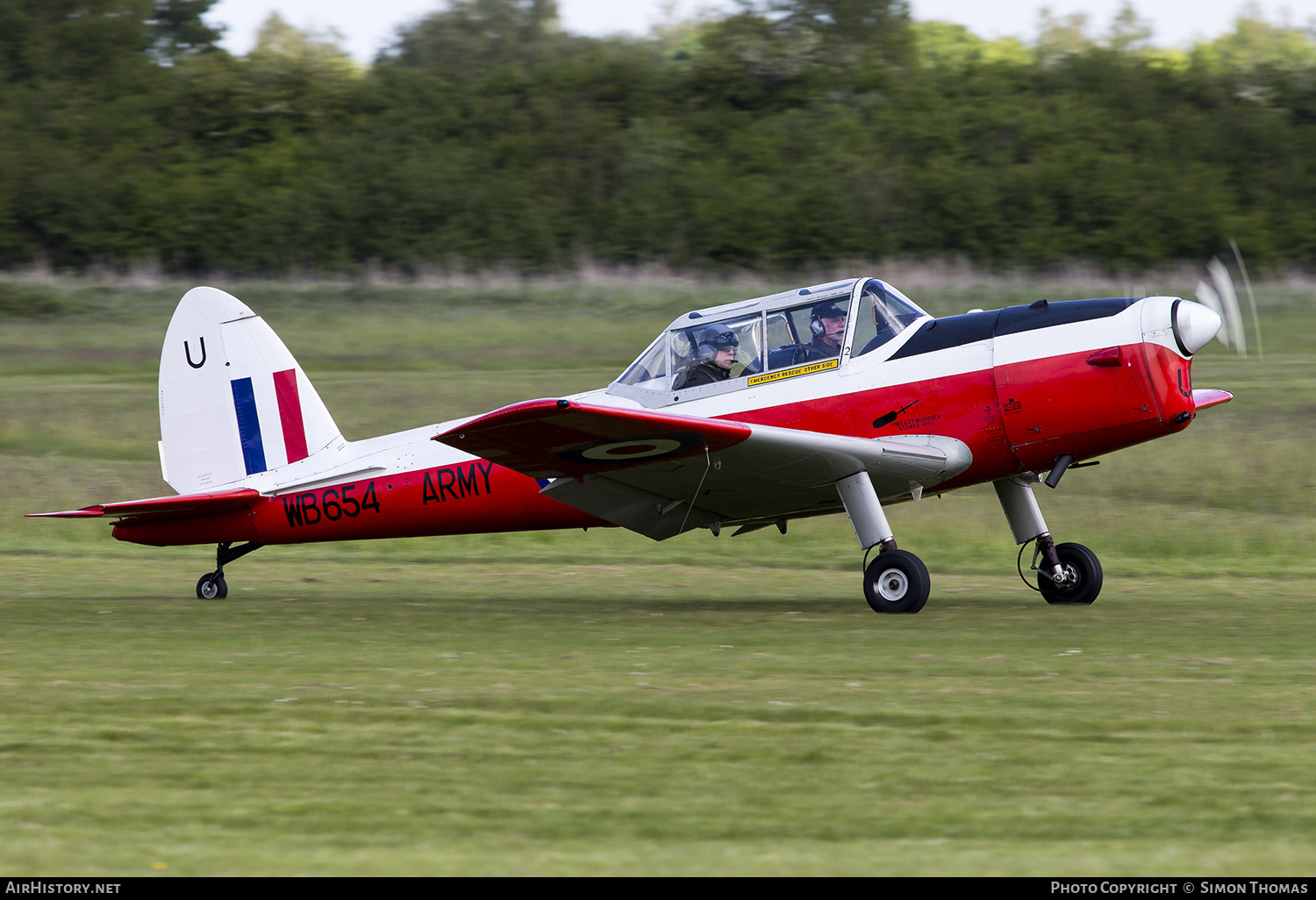 Aircraft Photo of G-BXGO / WB654 | De Havilland DHC-1 Chipmunk Mk22 | UK - Army | AirHistory.net #461661